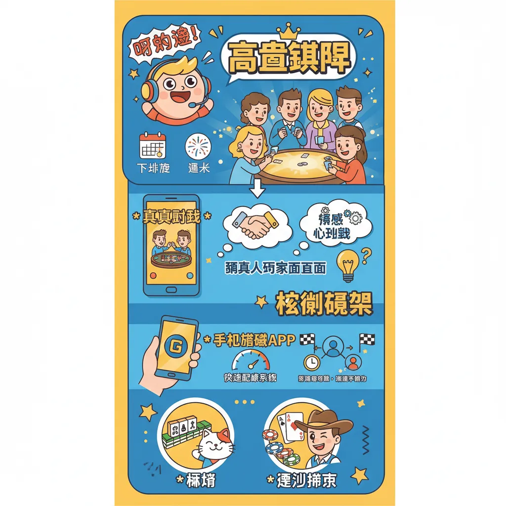 高登棋牌：真人對戰與休閒娛樂的熱門選擇