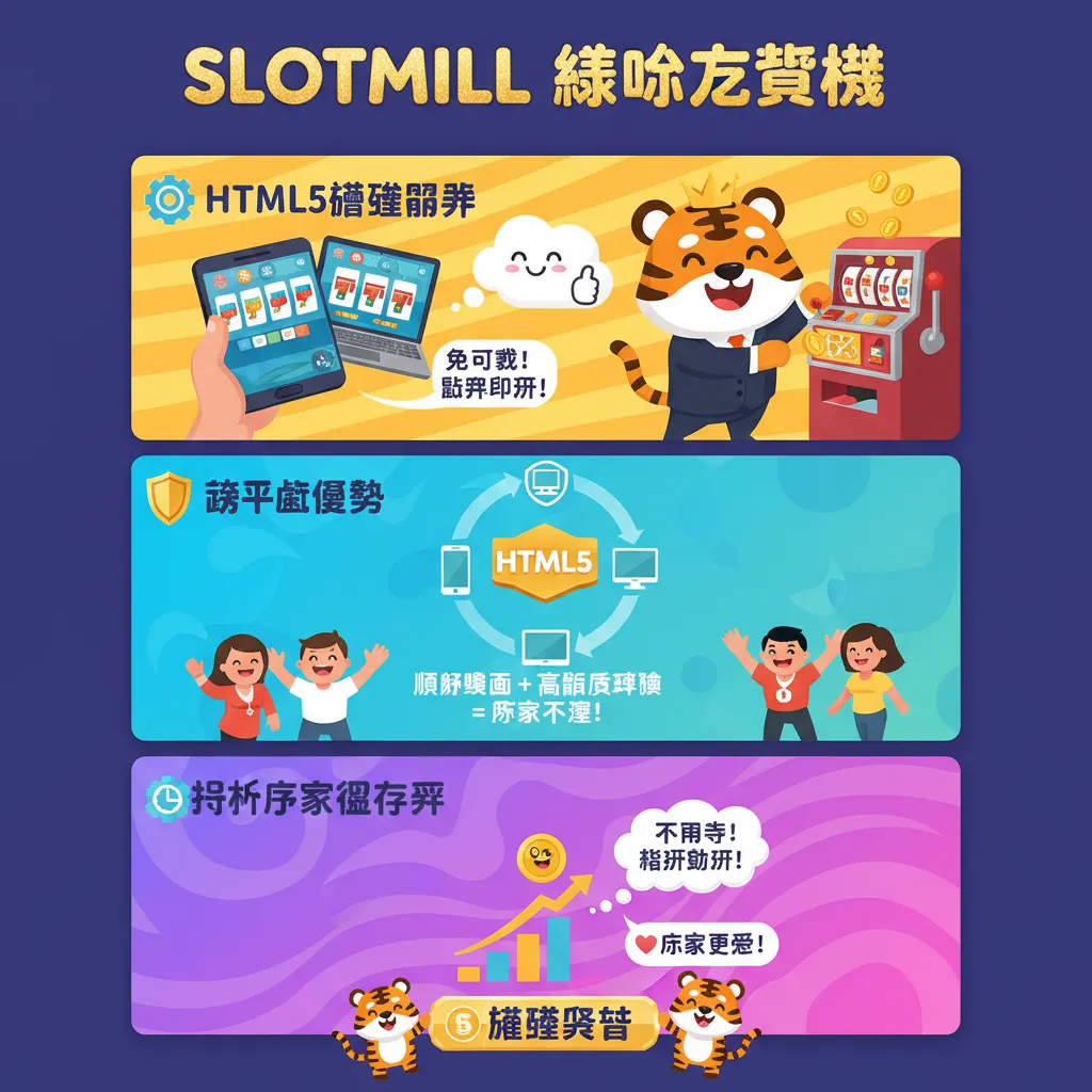 Slotmill 如何運用 HTML5 遊戲開發提升玩家體驗