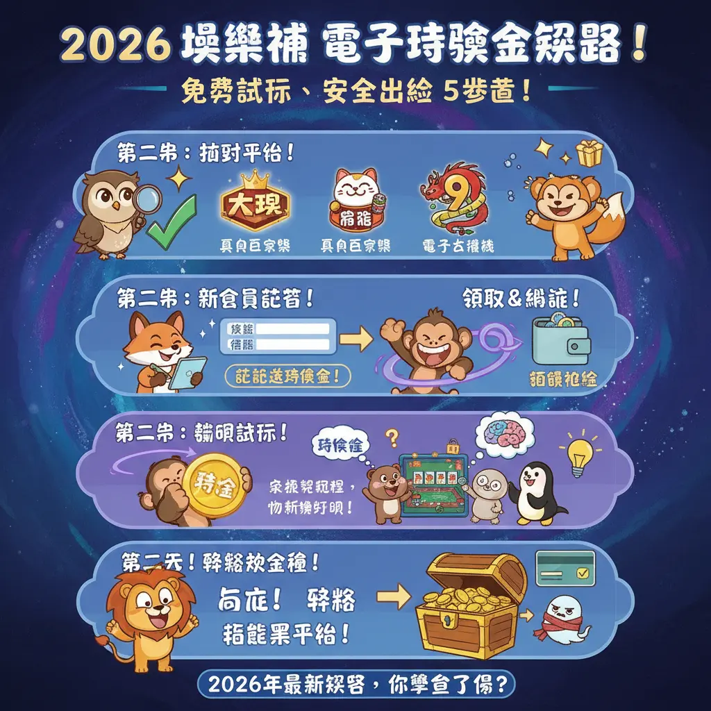 電子體驗金 - 娛樂城