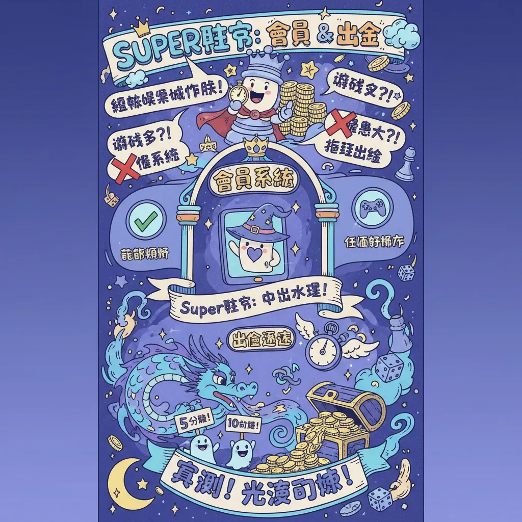 Super體育會員系統與出金速度的完整評測
