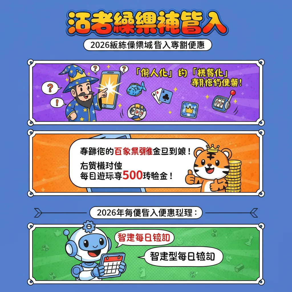 2026登入專屬優惠